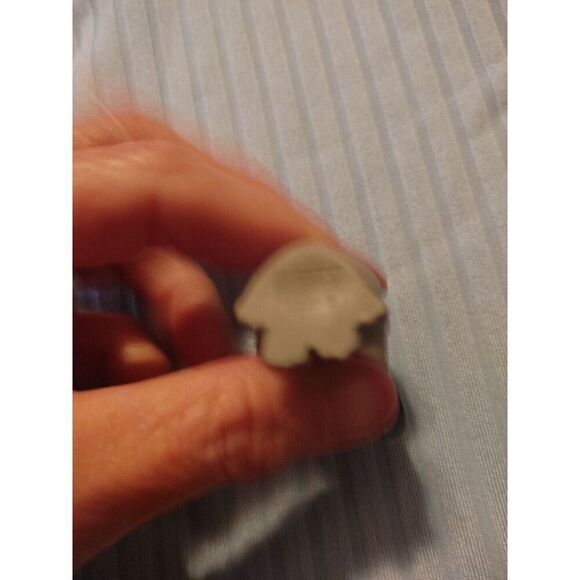 Mannix Puppy Dog Mini Figure Vinyl Bobble-Head Dollhouse Pet White Black Ears - Picture 6 of 6